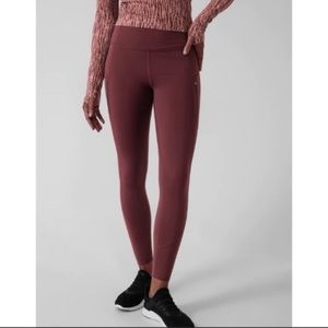 ATHLETA Rainier Tight in Decadent Chocolate XS
